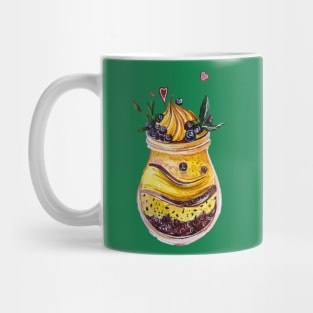 berry smoothie colorful hand drawn Mug